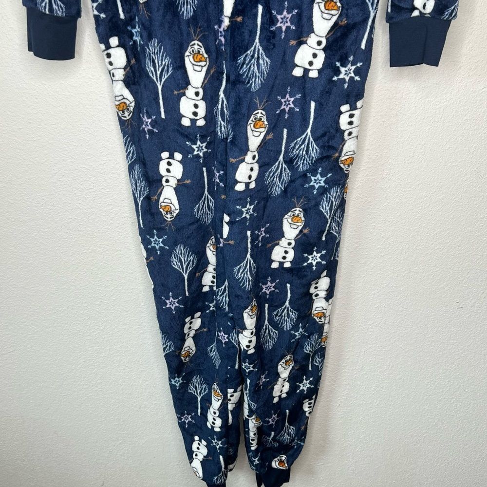 Disney Frozen One Piece Hoody‎ Pajamas - Picture 3 of 7
